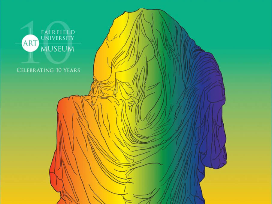 Cover of 'Color Our Collections Book' featuring abstract artwork with vibrant colors and artistic elements.