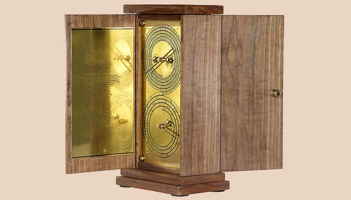 Image of The Antikythera Mechanism, often described as the oldest analogue “computer,” was a device dating to the 2nd BCE used for astronomical calculations.