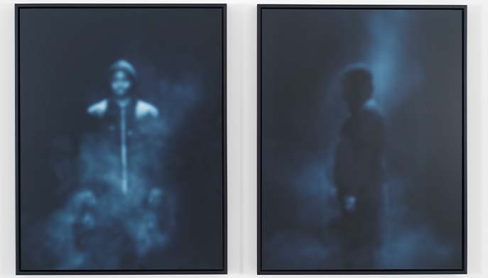 Carrie Mae Weems, All the Boys (Profile 1), 2016, archival pigment print on gesso board.