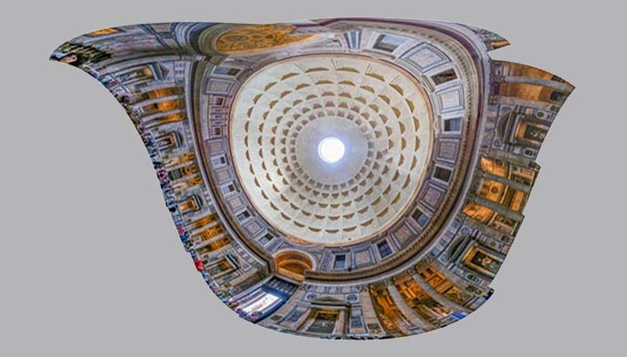 Claudia Esslinger, Santa Maria ad Martyres, Pantheon, photograph.
