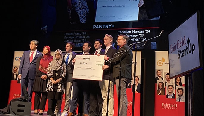 Photo of winning team