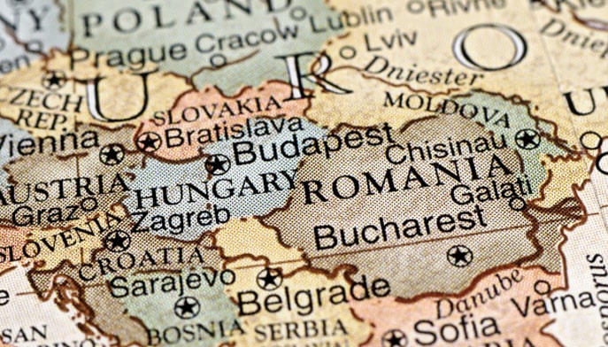 map of eastern europe