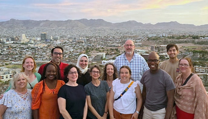 JUHAN faculty and staff from seven Jesuit universities, along with colleagues from JRS/USA.