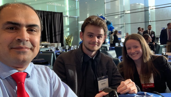 Students at Lockheed Martin Engineering Ethics Competition