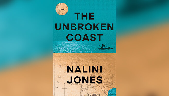 Cover of novel, The Unbroken Coast