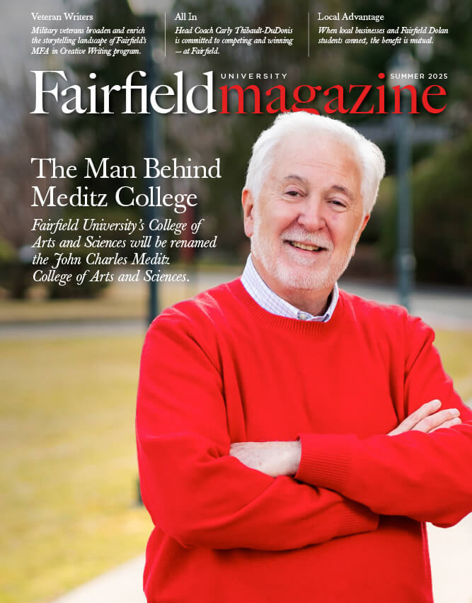 Fairfield University Magazine, Summer 2025 Cover