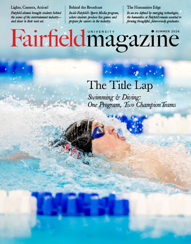 Fairfield University Magazine, Summer 2026 Cover