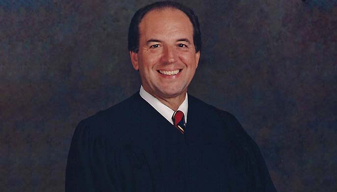 Portrait of Judge Albert Emanuelli taken to commemorate his election to the N.Y. State Court of Claims.