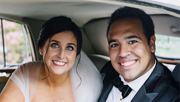 Image of Shannon Gilroy ’14 and Luigi DiMeglio ’14
