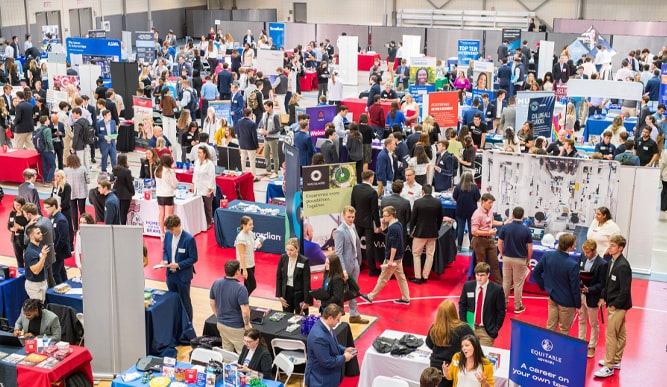 Fairfield University Career fair