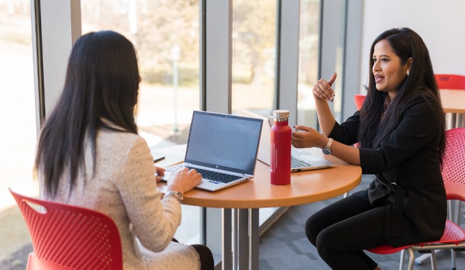 Interview prep at Fairfield University