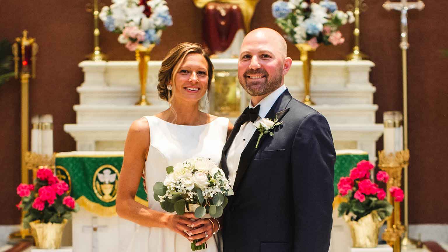 Dana Postupack ’10 and Casey Hilpert ’05