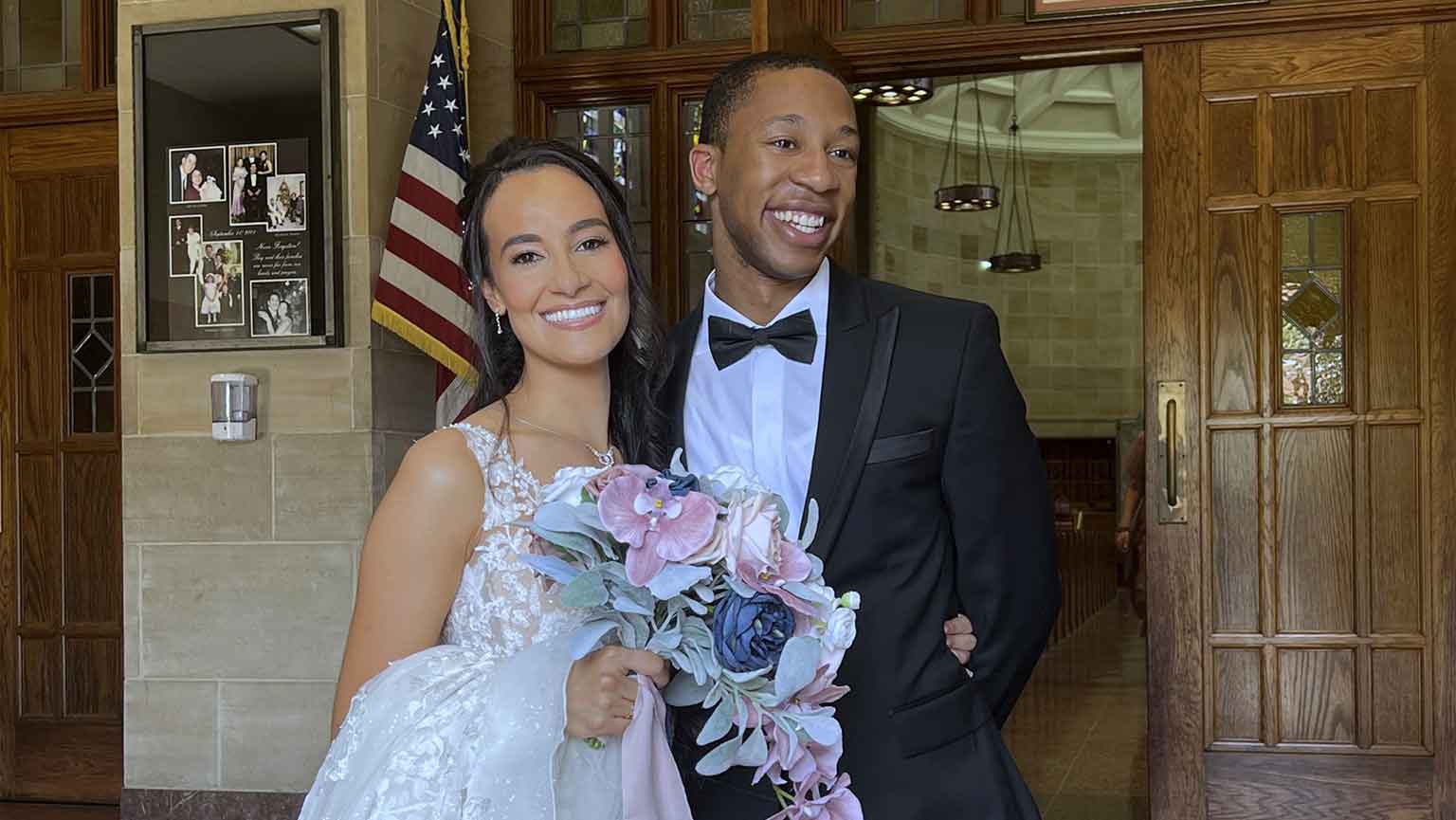 Cristina Spar ’18 and K’Ron Spar ’18