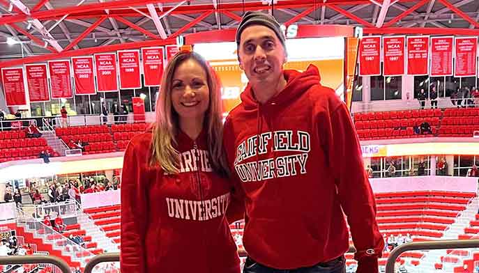 Annemarie (Imperato) Saya ’95 and Robert Saya ’95