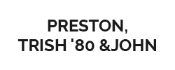 Preston, Trish '80 and John
