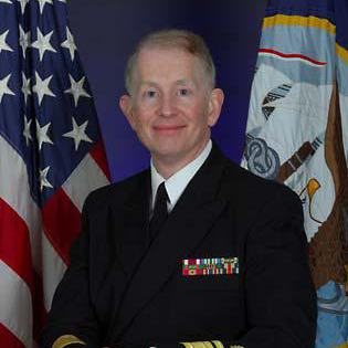 Rear Admiral Brian Monahan, MC, USN ‘82 headshot