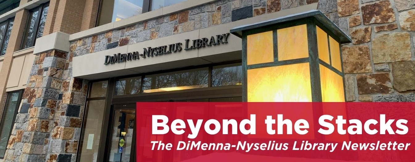 Beyond the Stacks newsletter cover