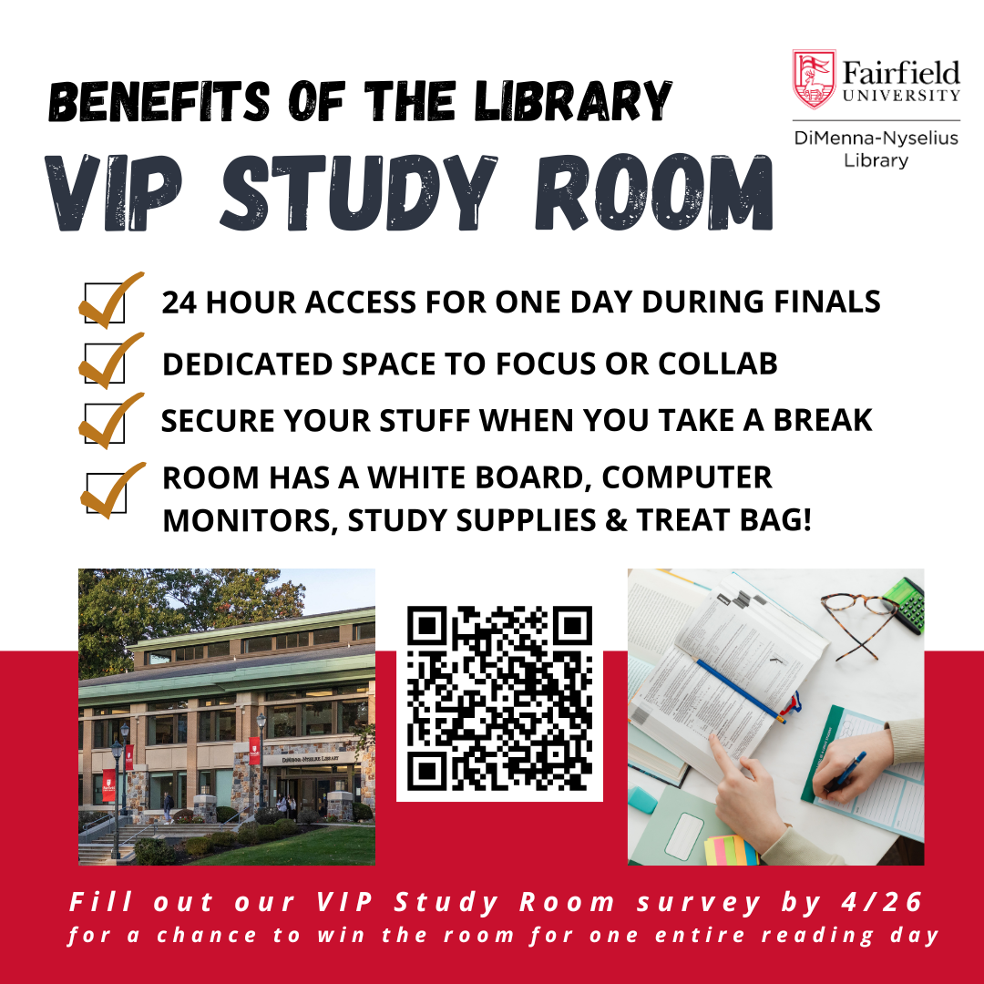 Enter to win a VIP Study Room