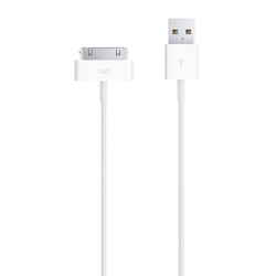 USB Power Adaptor with Apple 30-Pin Cable