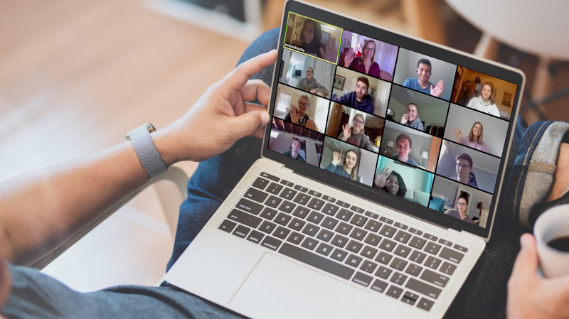 The video conferencing tool Zoom allowed for “face-to-face” connection while continuing courses remotely.