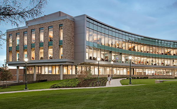 The Charles F. Dolan School of Business is an 80,500 square foot, $40 million facility that prepares students to become global business leaders.