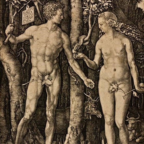 Albrecht Dürer Adam and Eve