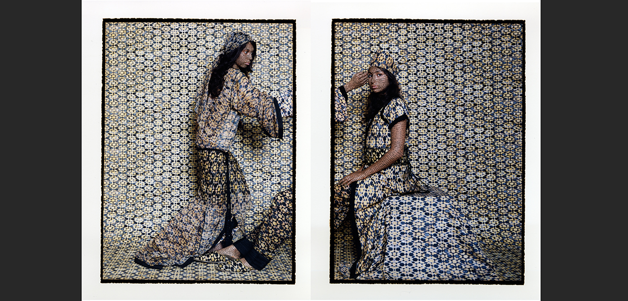 <em>Harem #31</em>, 2009<br />Two chromogenic prints mounted to aluminum with UV protective laminate<br />Edition: 15 / 40 x 30 inches each