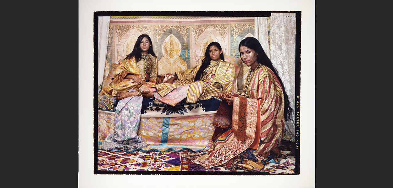 <em>Harem Revisited #31</em>, 2012<br />Chromogenic print mounted to aluminum with UV protective laminate<br />Edition: 15 / 30 x 40 inches
