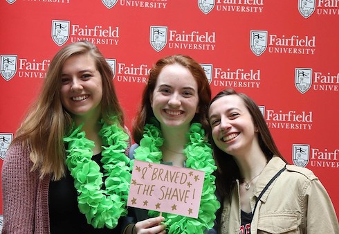 Fairfield University, Brave the Shave, Fundraiser, St. Baldrick’s Foundation 