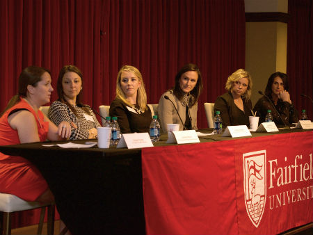 Panel members at the Dean's Executive Form