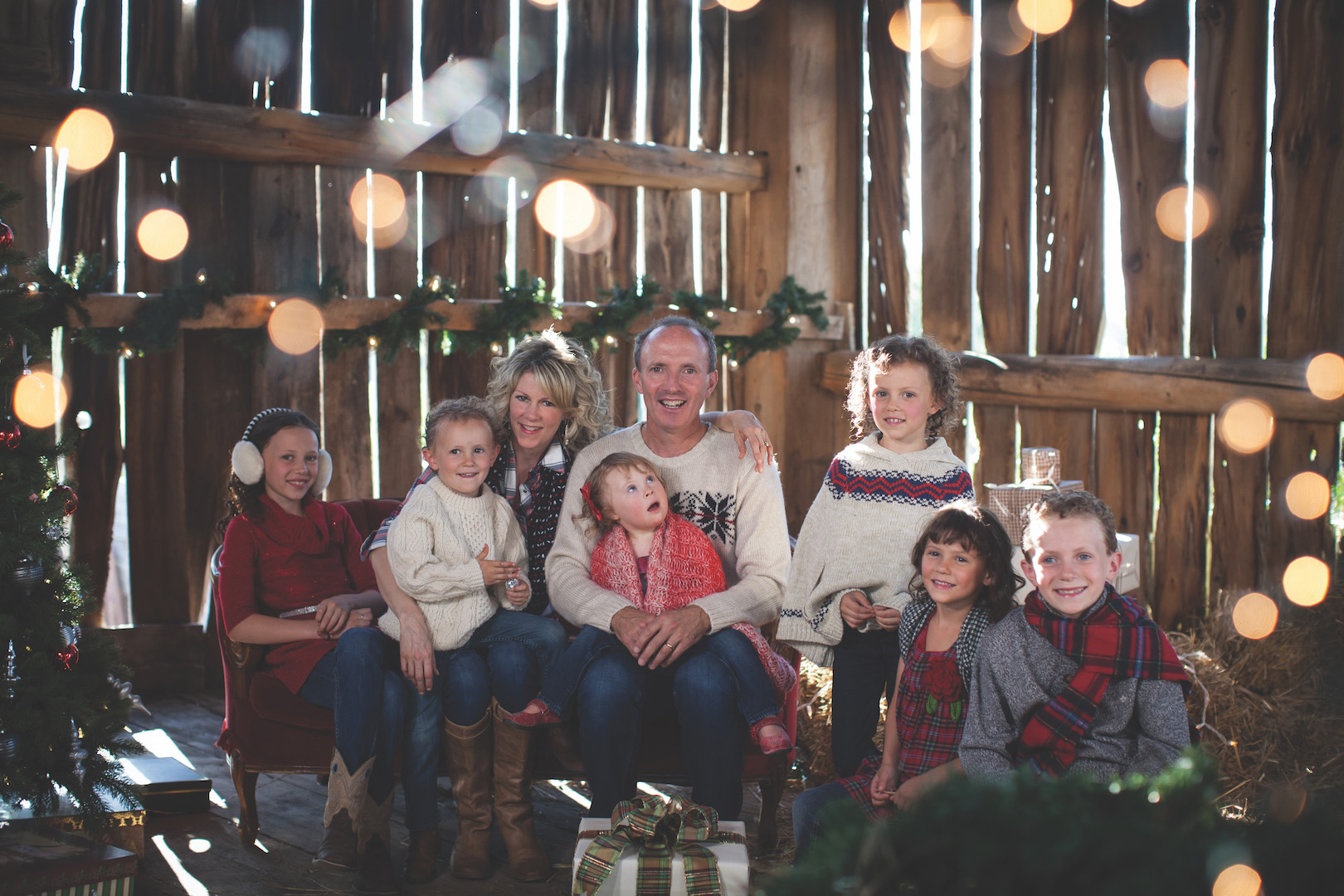 natalie macmaster and donnell leahy with their children