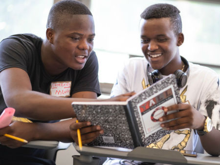 Students at Ubuntu Academy  