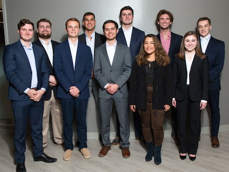 Photo of 2019 Fairfield StartUp student competitors