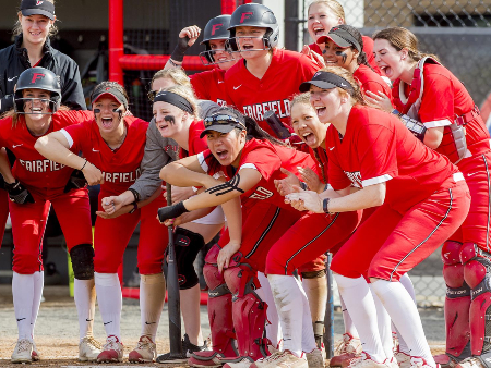 Fairfield Softball was one of 12 teams with a perfect 100 percent GSR in the latest cohort.