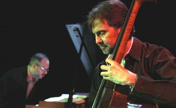 Professor Brian Q. Torff, renowned bassist, composer, author, in performance.