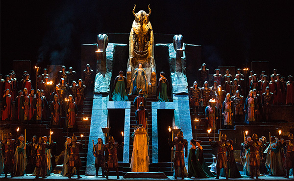 A Quick Center screening of Verdi's opera, a scene from the opera Nabucco.  
