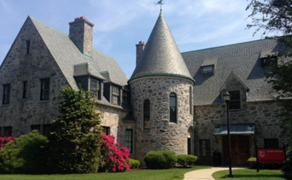Exterior of the Dolan House which is home to the Murphy Center for Ignatian Spirituality.
