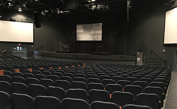 Image of empty theatre seats