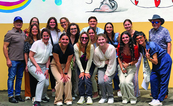 Fairfield students traveled overseas and observed a more patient-centric model of care during the summer immersion trip focused on palliative care education.