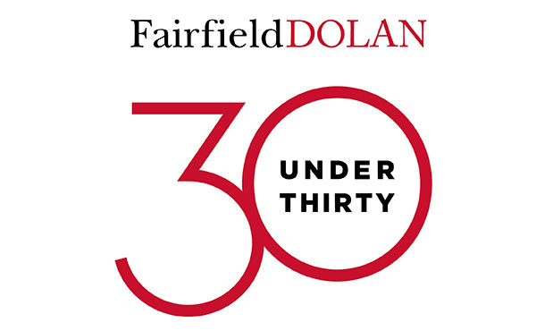 Fairfield Dolan 30 Under 30 graphic element