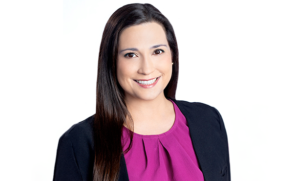 Headshot of Kristina Ruiz-Mesa PhD, associate professor and graduate program director.